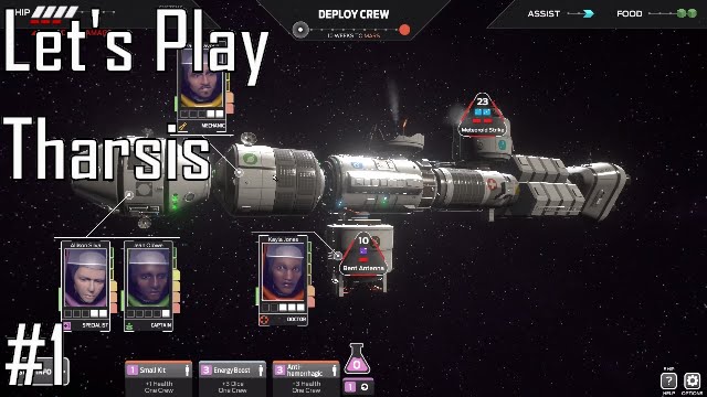 Let's Play Tharsis - Entry 1 - This Game is Exhausting (1/4)