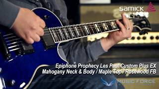 Video thumbnail for [MusicForce] Epiphone Prophecy Les Paul Custom Plus EX Demo by Music Force Official