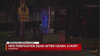 Memphis firefighter killed in crash