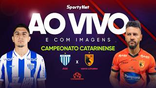 AO VIVO E COM IMAGENS: AVAÍ X SANTA CATARINA | TAÇA ACESC | CATARINENSE