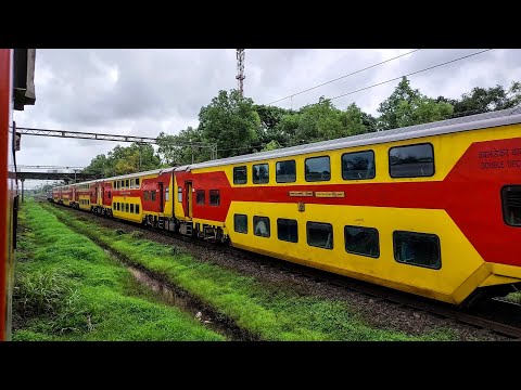 Exploring KONKAN Railways MANDOVI Express Full Journey