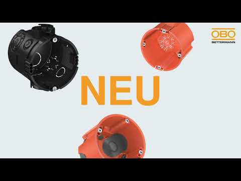 Unterputz und Hohlwanddosen Portfolio  - OBO Bettermann