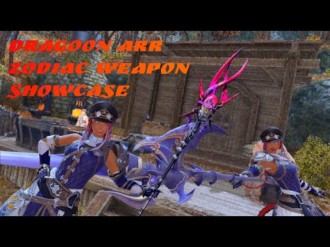 FFXIV: ARR Dragoon Zodiac Weapon Showcase