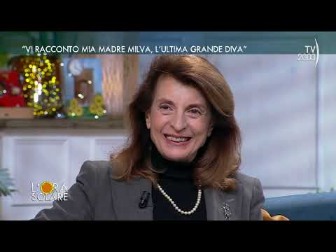 L'Ora Solare (TV2000) "Vi racconto mia madre Milva, l'ultima grande diva"