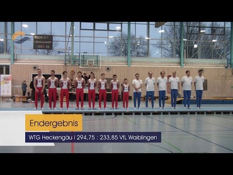 WTG I erfolgreich - mit Schrecksekunden am Reck - 22.03.2015