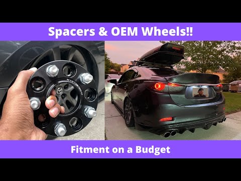 Spacers and OEM Wheels! | Budget Fitment | 2014 Mazda 6 Grand Touring
