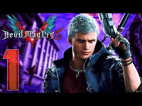 DEVIL MAY CRY 5 Gameplay Walkthrough Part 1 - Prologue & Mission 01 (Devil Hunter Difficulty)