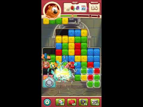 Toon Blast Level 2848 - NO BOOSTERS 🐻🐺🐱 | SKILLGAMING ✔️