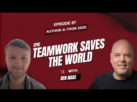 Ben Naas at Author‑a‑Thon : Molten Iron & Arthurian Fantasy in a Post-Apocalyptic World | Ep. 87