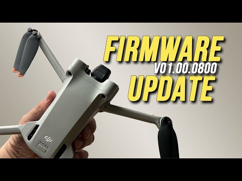 DJI Mini 3 Pro Firmware Update V01.00.0800 installieren so einfach geht die Aktualisierung