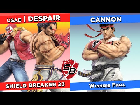 Shield Breaker 23 - Winners Final -  USAE | Despair (Kazuya, Terry) Vs. Cannon (Ryu)