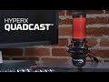 Standalone Microphone with Built-In Shock Mount – HyperX QuadCast