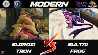 Eldrazi Tron VS Sultai Frog [MTG Modern]
