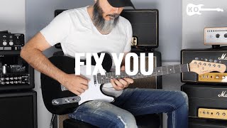 Download lagu Coldplay - Fix You - Electric Guitar Cover by Kfir Ochaion - Donner Guitars mp3