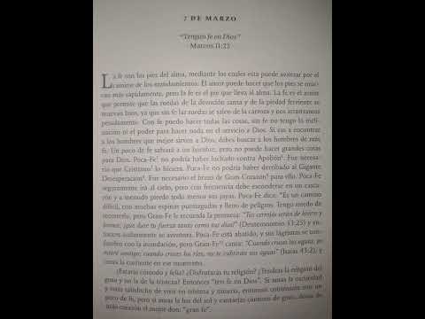 7 de Marzo. De mañana oiré tu voz. Clásico devocional de inspiración diaria. Charles H. Spurgeon.