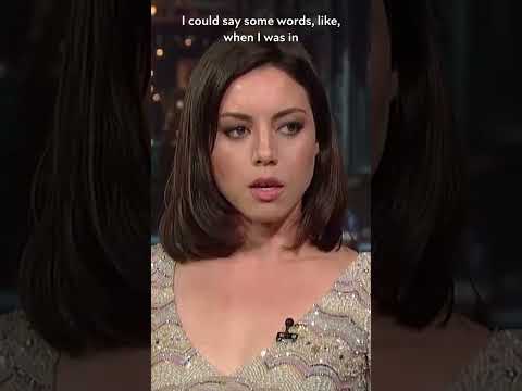 Aubrey Plaza’s friends thought her stroke was a joke