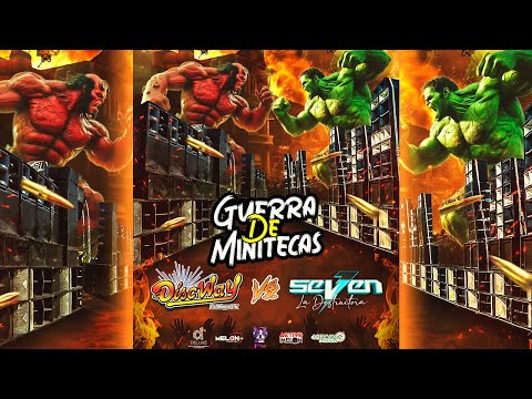 🔱 SEVEN LA DESTRUCTORA VS DISCWAY LA MEGATECA 💀 GUERRA DE MINITECAS 2025 💥 FINAL DE INFARTO 😱