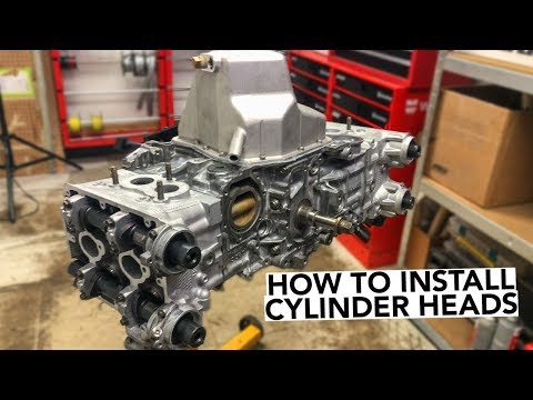 SUBARU Engine Rebuild - Long Block Assembly - Part 1