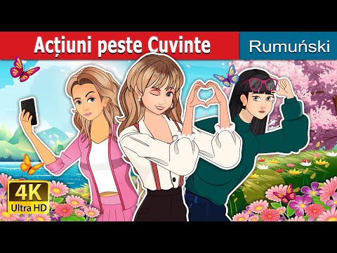 Acțiuni peste Cuvinte | Actions over Words in Romanian | @RomanianFairyTales
