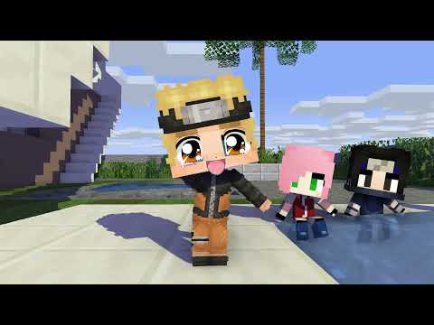 MONSTER SCHOOL :CHICKEN WING MEME NARUTO,SAKURA,SASUKE - MINECRAFT ANIMATION