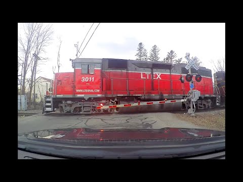 Dashcam: Mass Coastal Railroad MC-4 in Taunton, MA