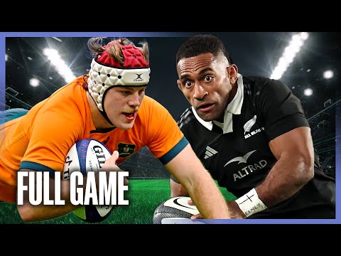All Blacks v Wallabies 2024 Wellington | FULL GAME | Streak BREAKING Match!