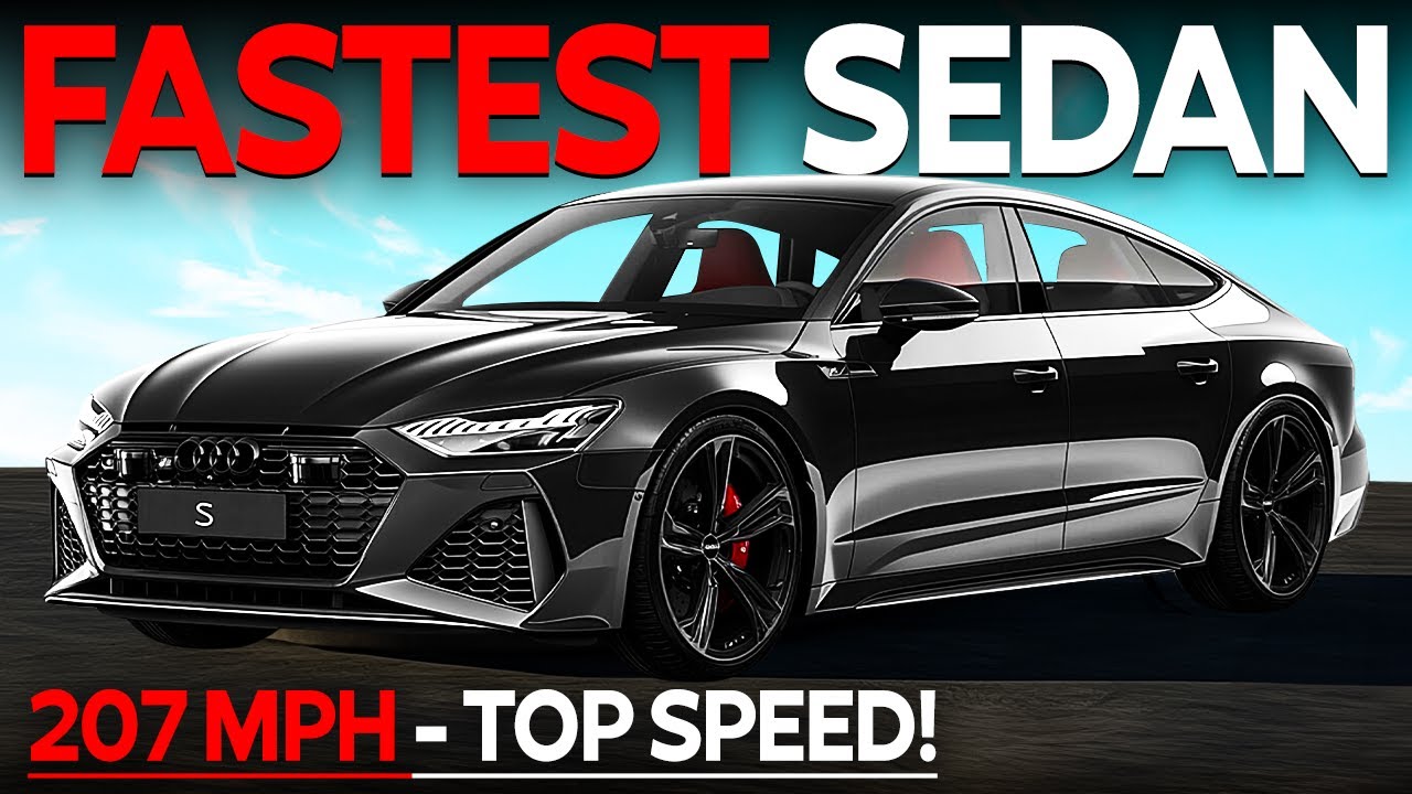 Top 10 Fastest Sedans Worldwide. These Luxury Sedans Outrun Supercars!