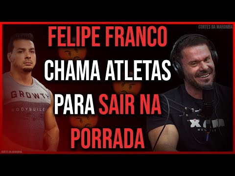 FELIPE FRANCO DESAFIA CAIKE PRO E DIOGO MONTENEGRO NO MEIO DO PODCAST - Cortes da Maromba