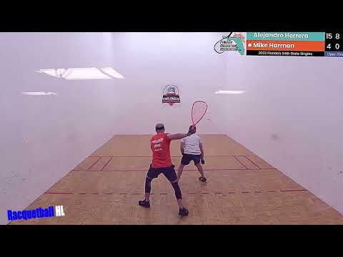 Racquetball Highlights Alejandro Vs Mike | Florida State Championship 2023