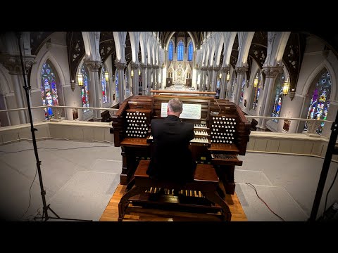 1875 E. & G.G. Hook and Hastings Organ - Cathedral of the Holy Cross - Boston, Massachusetts
