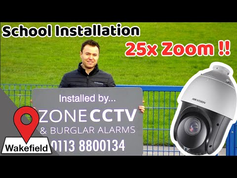 School CCTV Installation in Wakefield December 2020