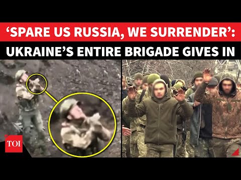 ‘Complete Surrender’: Ukraine’s Special Force Unit Lays Down Arms Near Krasnoarmeysk | Watch