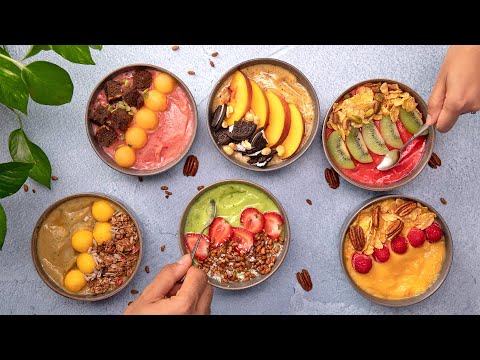 6 Thick Smoothie Bowl Recipes Without Banana | UNDER $2