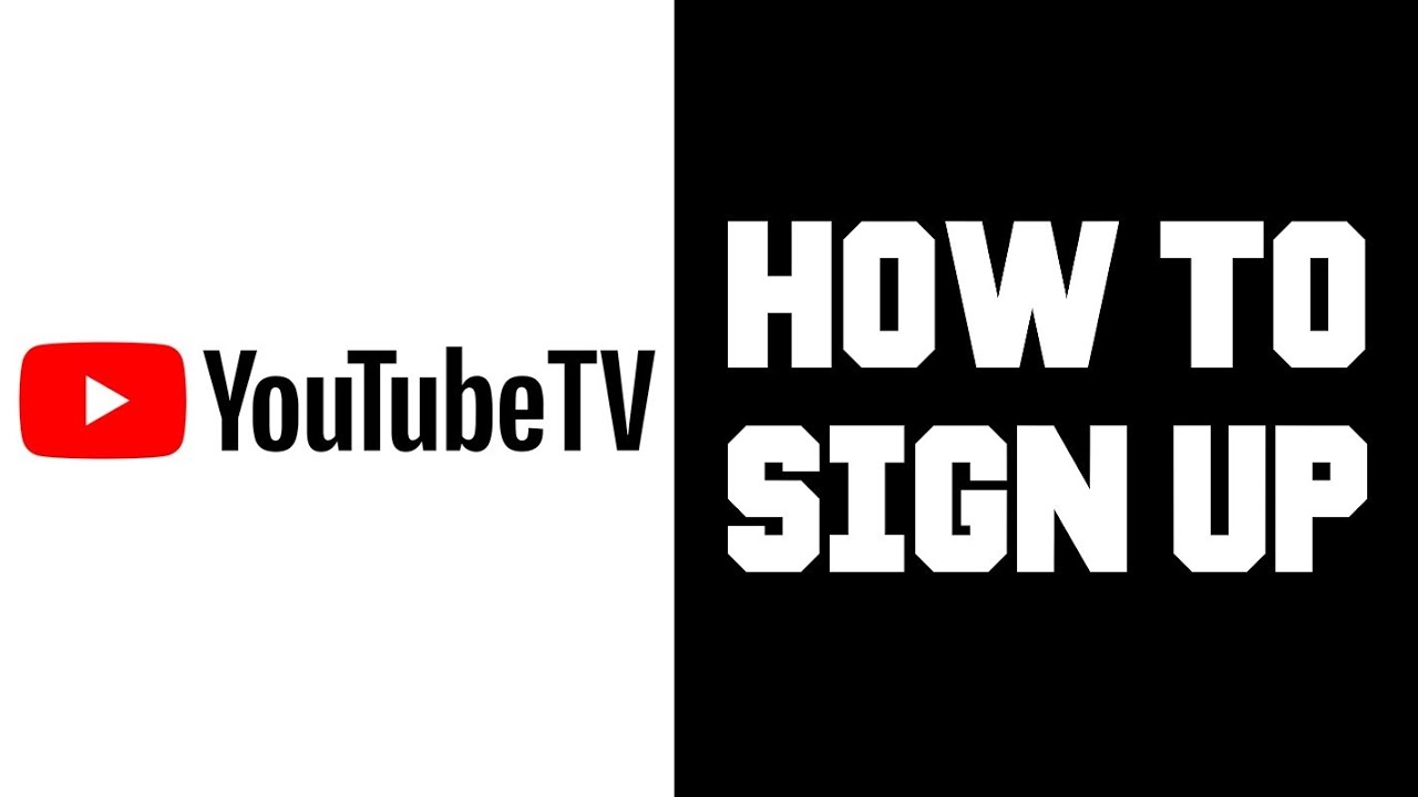 Youtube TV How To Sign Up - How To Setup Youtube TV Account Tutorial Guide