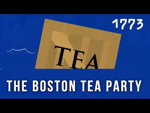 The Boston Tea Party 1773, (The American Revolution)