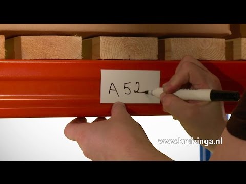 Identificatielabels uitwisbare magnetische tape