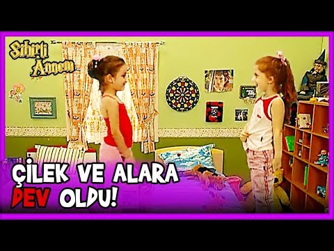 Çilek ve Alara SİHİRCİLİK Oynuyor - Sihirli Annem 22. Bölüm