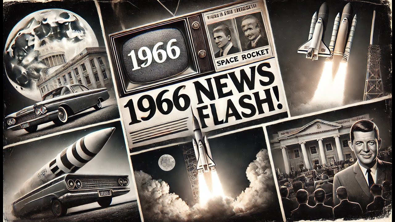1966’s Biggest Headlines 🚀📺 | A Year That Changed History!