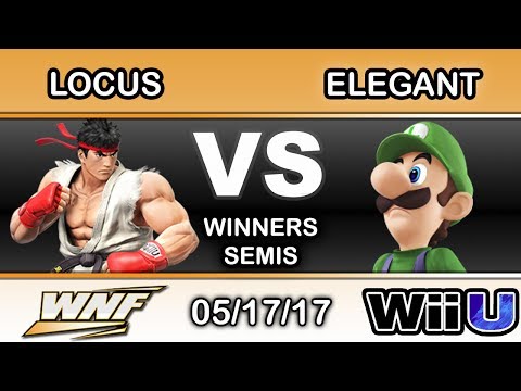 WNF 2.2 - Locus (Ryu) Vs. BSD | Elegant (Luigi) Winners Semis - Smash Wii U