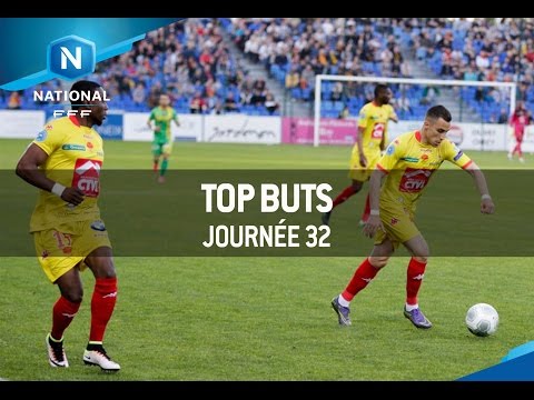 Le Top Buts de la 32e journée