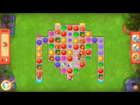 GardenScapes level 8833 🌱 Playrix HD 👋😘✌️