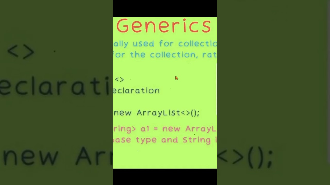 #java #Generics #CodeJiffy