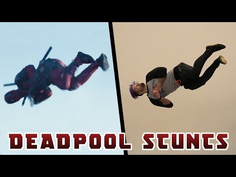 Stunts From Deadpool In Real Life (Parkour)
