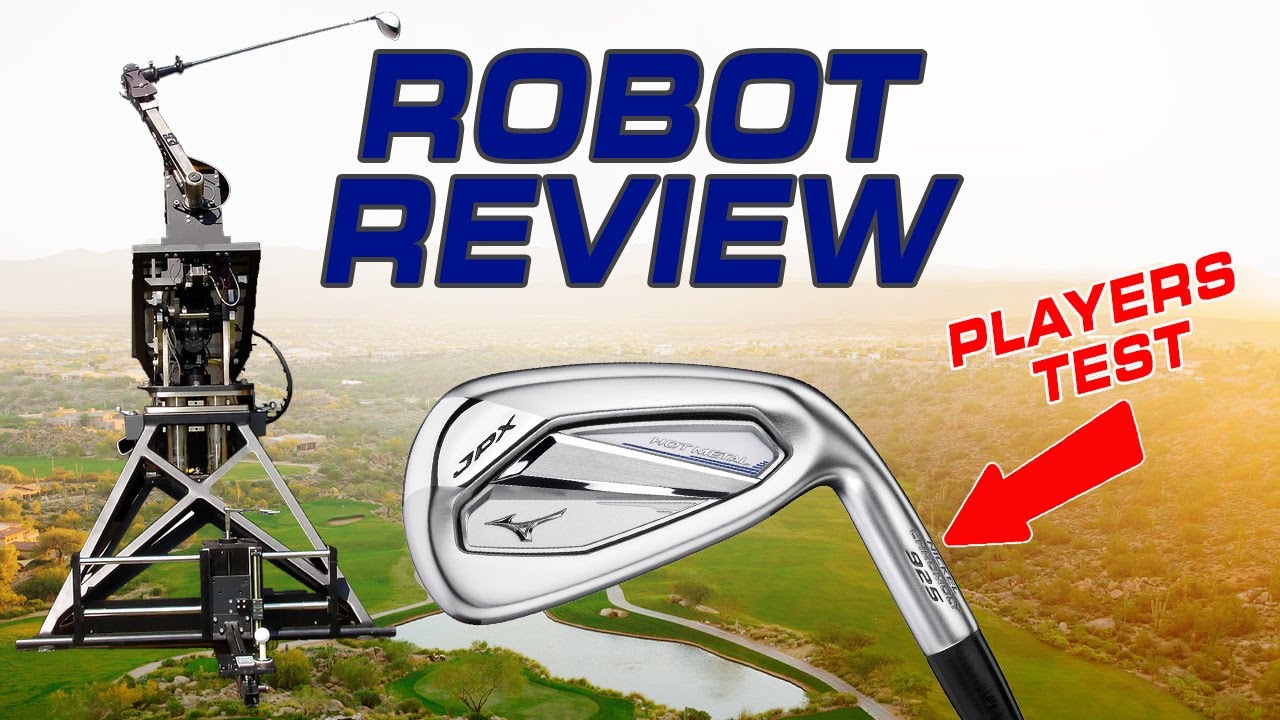 Mizuno JPX Hot Metal 925 7 Iron Robot Tested Video