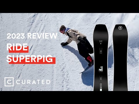 2023 Ride Superpig Snowboard Review (2024 Same Tech; Different Graphic) | Curated