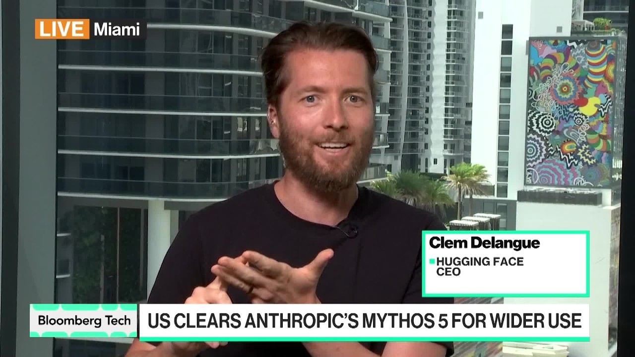 Hugging Face CEO Weighs In on Anthropic AI Model's 'Dangerous' Label - Bloomberg Technology