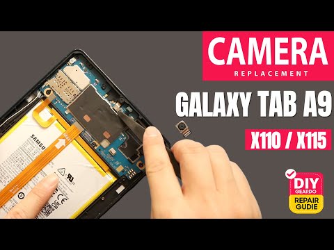 Samsung Galaxy Tab A9 Camera Replacement | SM:X110 SM:X115 SM:X117