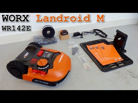 WORX Landroid WR142E • Unboxing and first overview