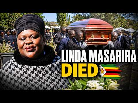 Linda Masarira speaking at a political rally in Harare, Zimbabwe, surrounded by supporters