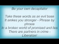 Destruction - Destroyer Or Creator Lyrics